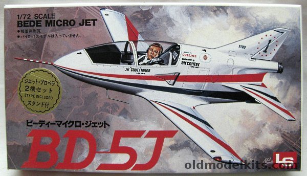 LS 1/72 BD-5 and BD-5J (One of Each), A193-200 plastic model kit